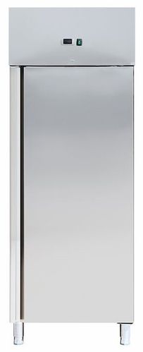 Edelstahlkühlschrank 610 Lit. / GN 2/1 mit 1 Volltür